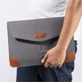 RETRO LAPTOP SLEEVE Gray